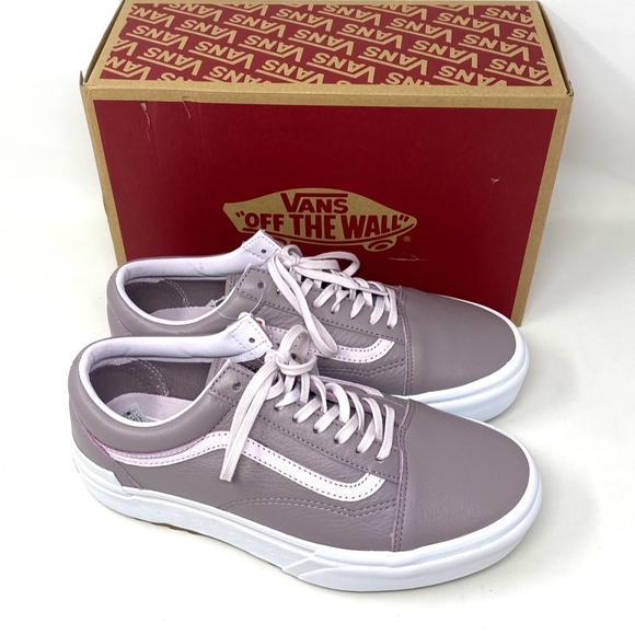 VANS Old Skool Stacker Tumbled Violet Men’s Low Top Leather Platform VN0A4U159XY - Picture 5 of 11